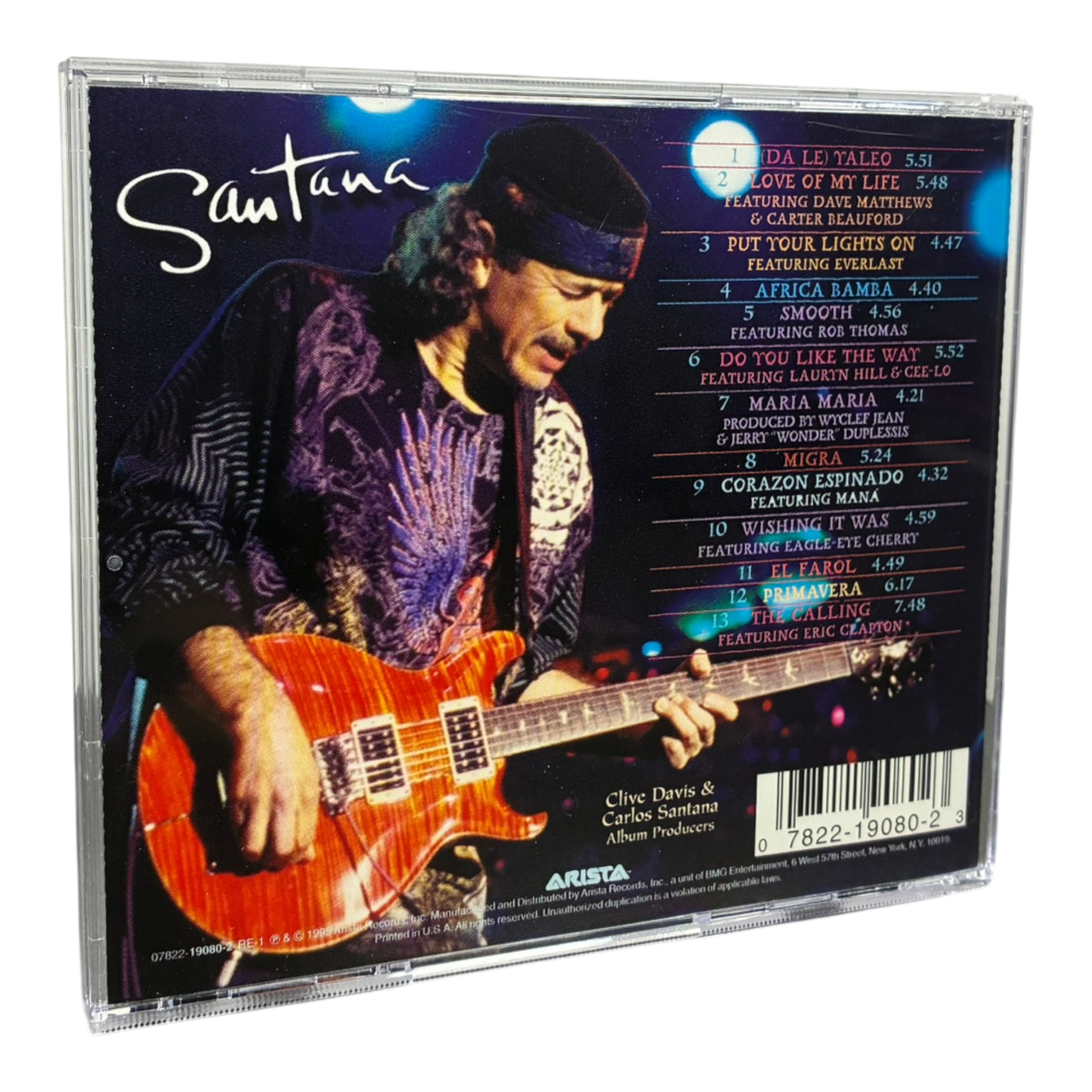 Santana – Supernatural CD PRE-OWNED