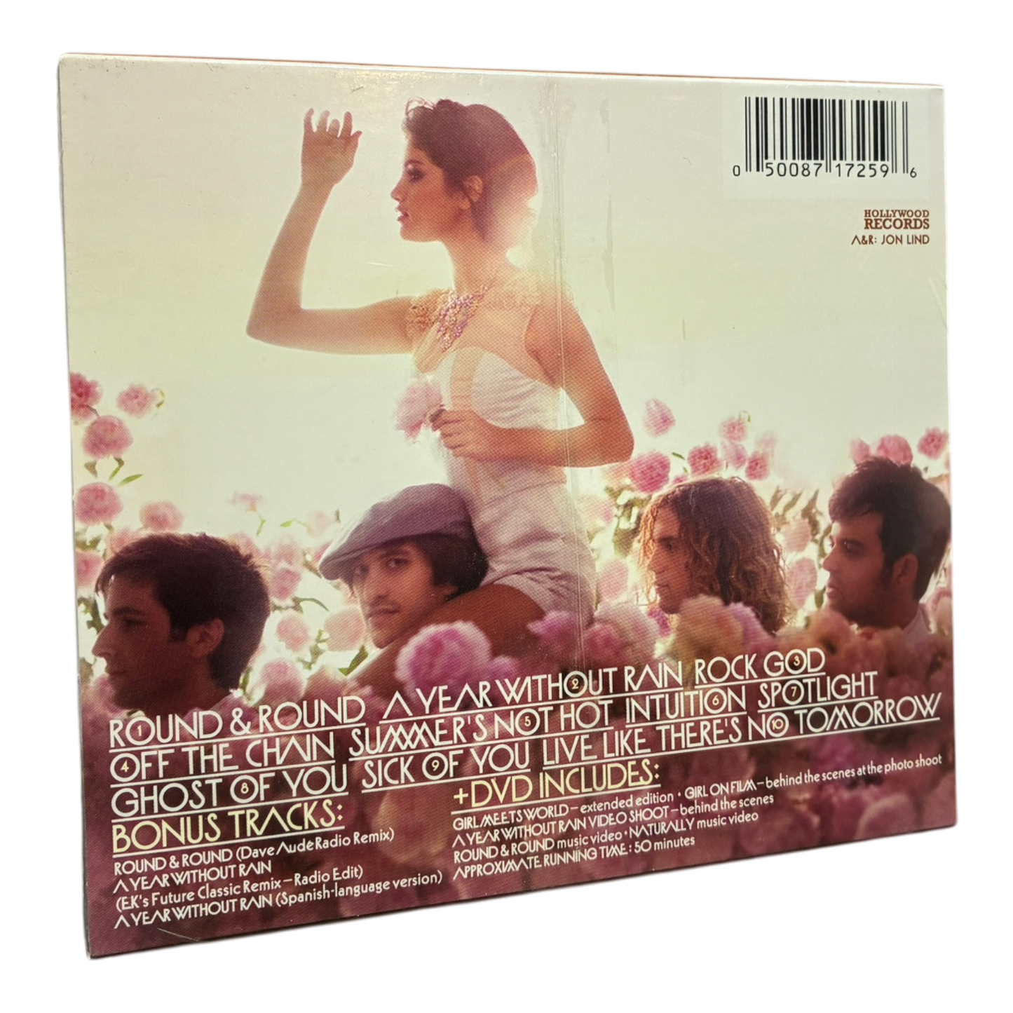 Selena Gomez & The Scene – A Year Without Rain DELUXE CD & DVD PRE-OWNED (SEALED)