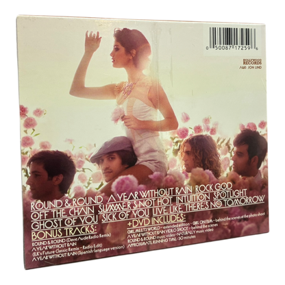 Selena Gomez & The Scene – A Year Without Rain DELUXE CD & DVD PRE-OWNED (SEALED)