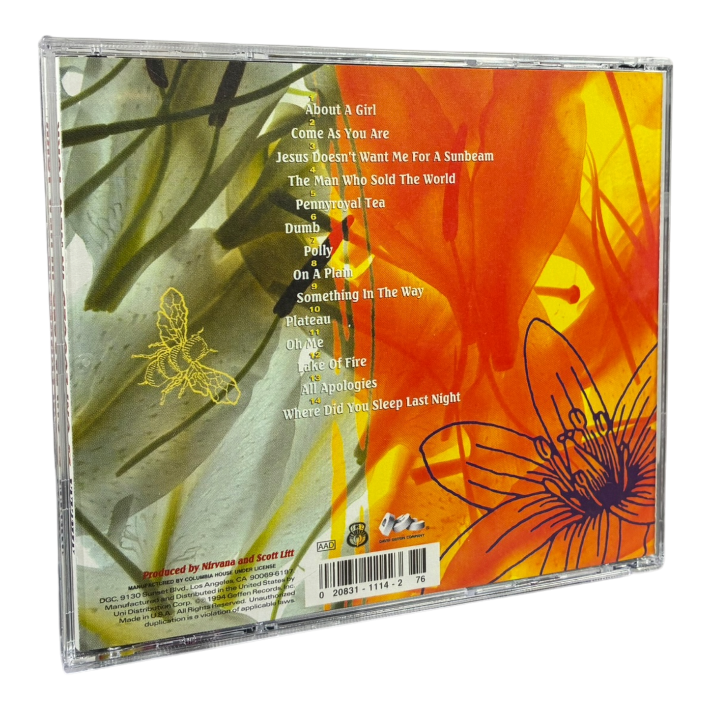 Nirvana – MTV Unplugged In New York CD PRE-OWNED