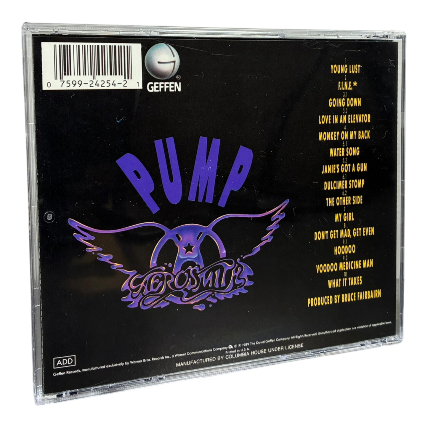 Aerosmith – Pump CD PRE-OWNED