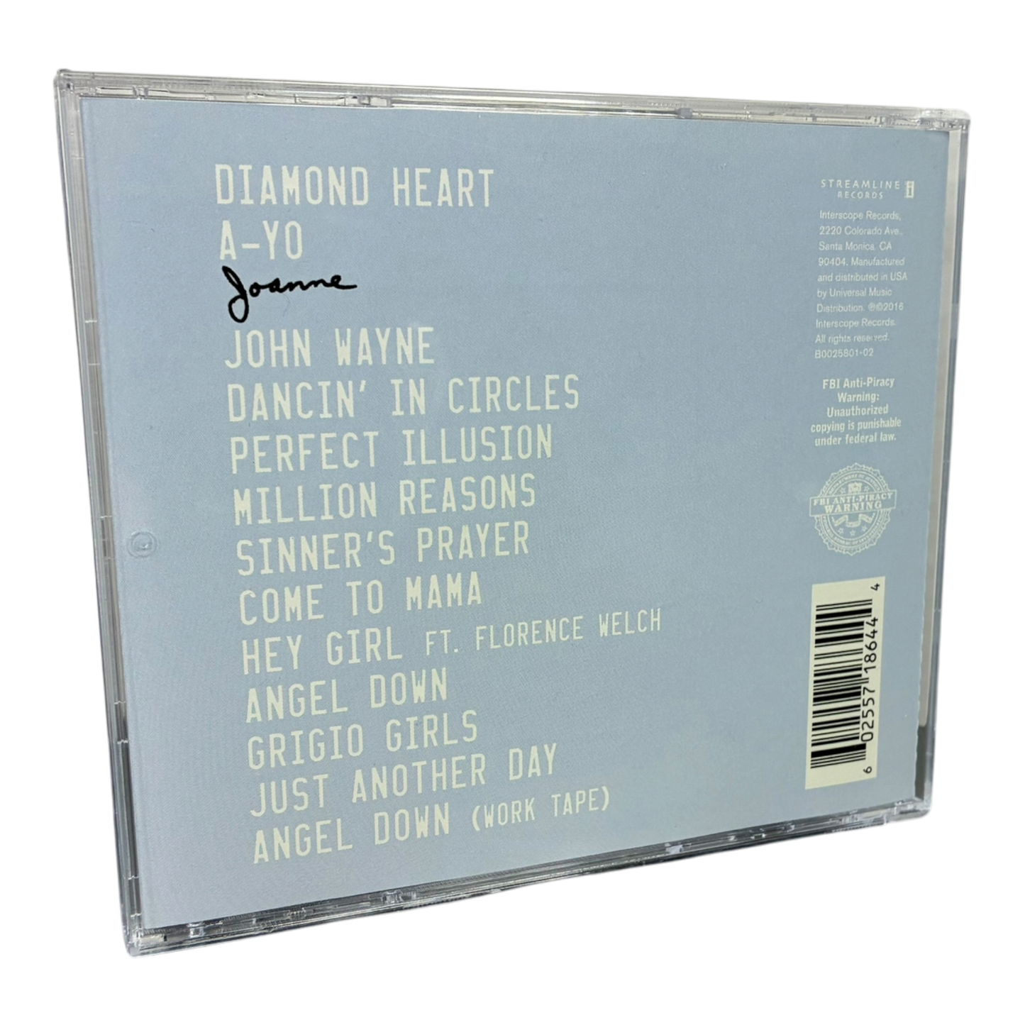Lady Gaga – Joanne CD PRE-OWNED