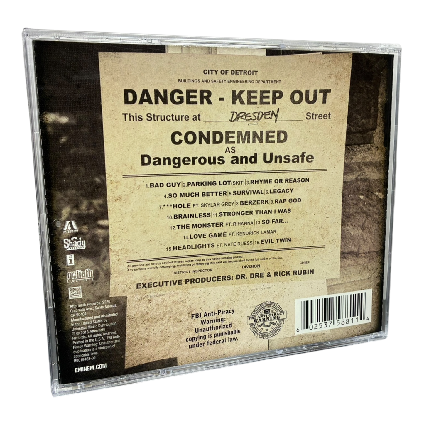 Eminem – The Marshall Mathers LP 2 CD PRE-OWNED