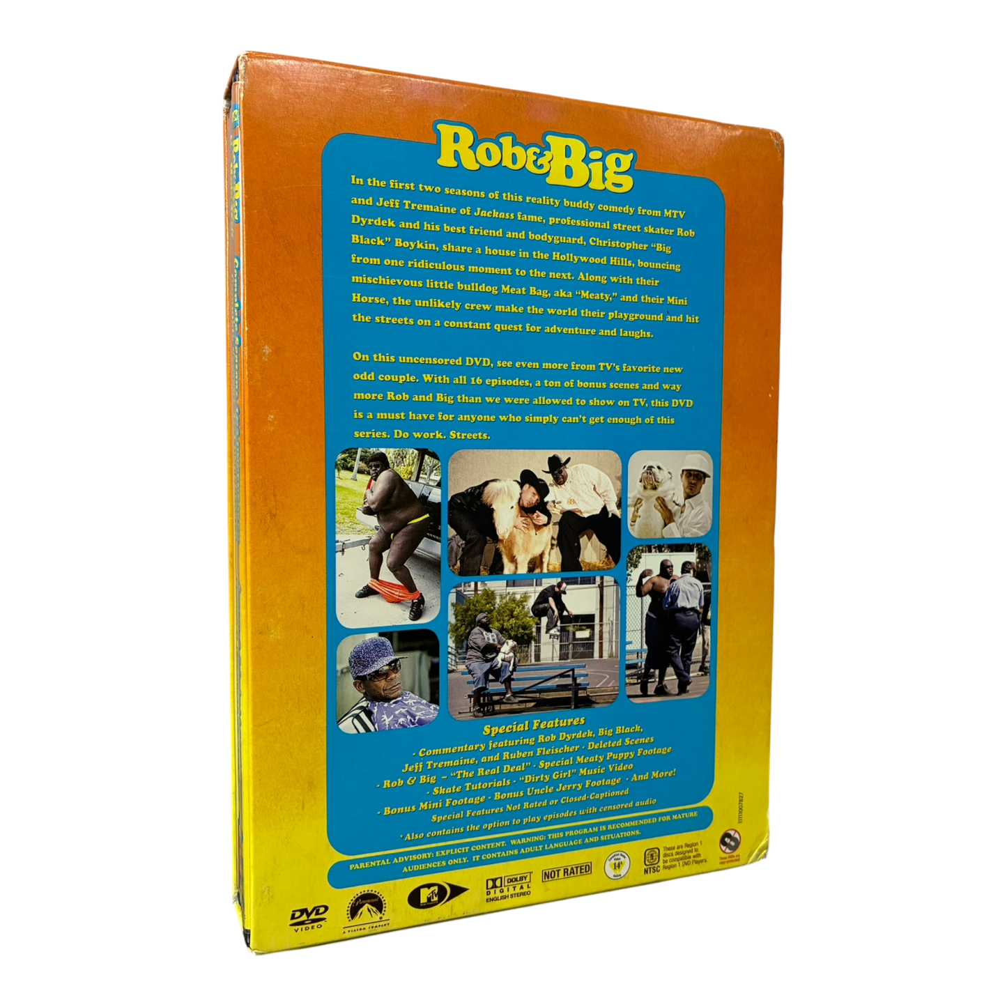 Rob & Big The Complete Seasons 1 & 2 DVD PRE-OWNED