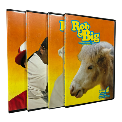 Rob & Big The Complete Seasons 1 & 2 DVD PRE-OWNED