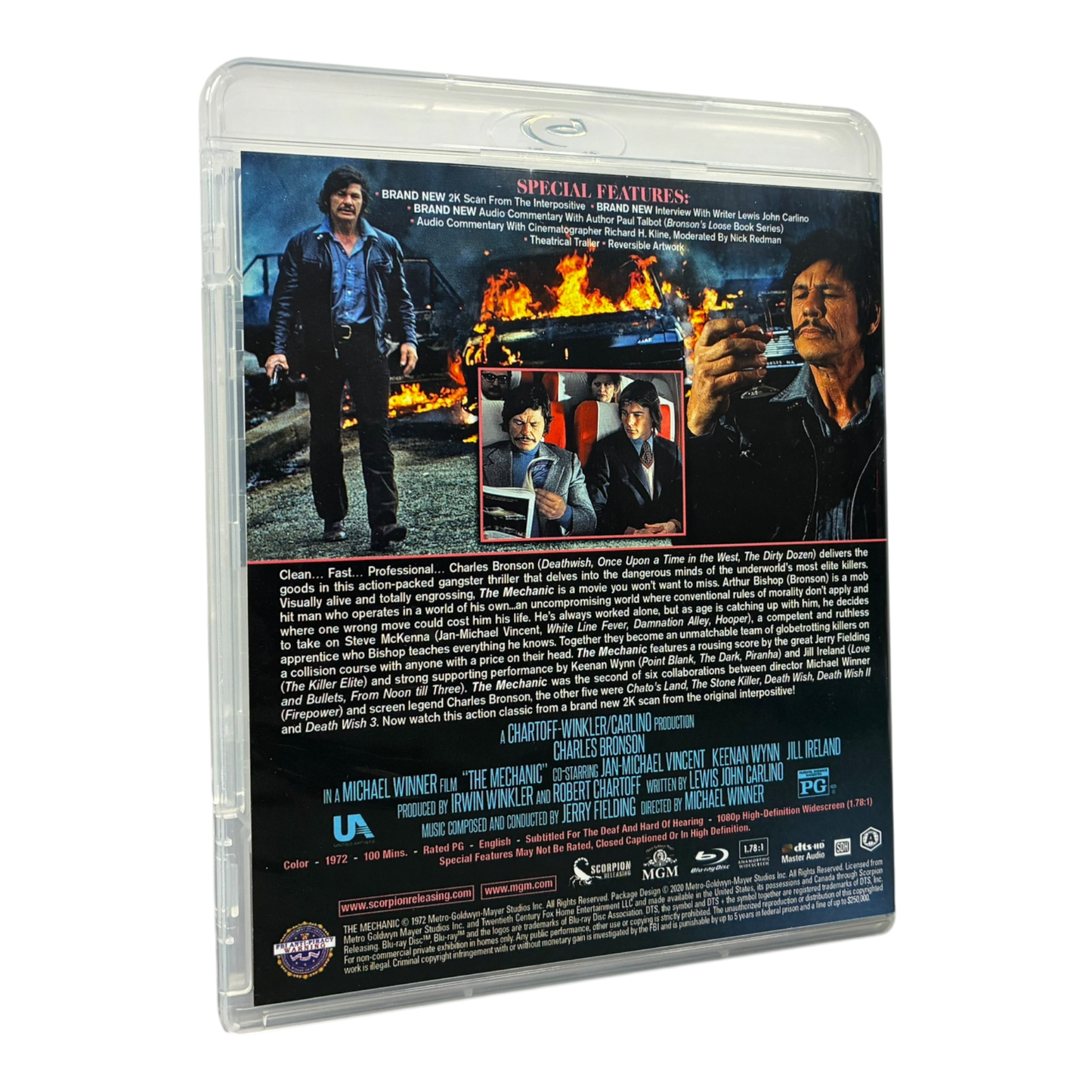 The Mechanic (Scorpion Releasing) BLU-RAY PRE-OWNED w/ Slip