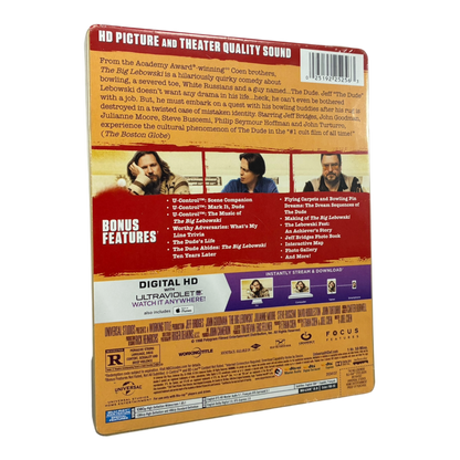 The Big Lebowski (STEELBOOK) BLU-RAY PRE-OWNED (SEALED)