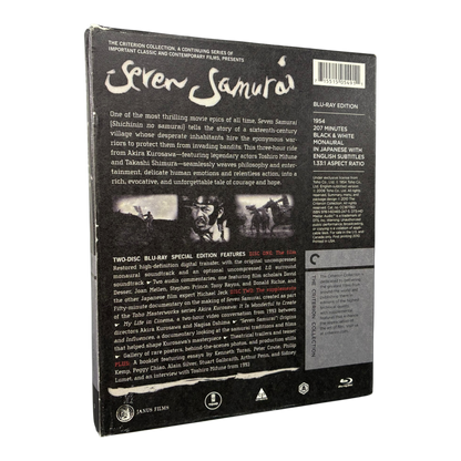 Seven Samurai (Criterion Collection) BLU-RAY PRE-OWNED