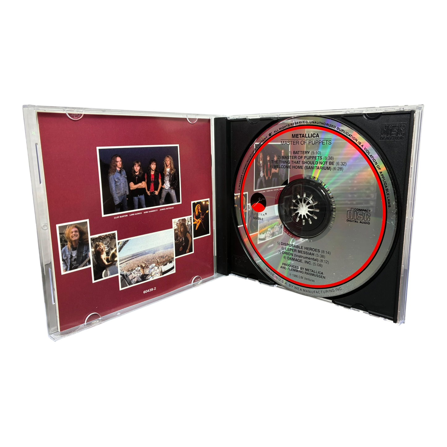 Metallica - Master Of Puppets CD PRE-OWNED