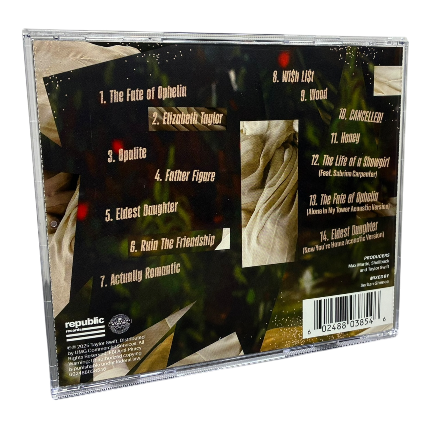 Taylor Swift - The Life Of A Showgirl "Alone In My Tower" CD PRE-OWNED