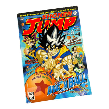 VTG SHONEN JUMP Magazine AUGUST 2003 #8 PRE-OWNED