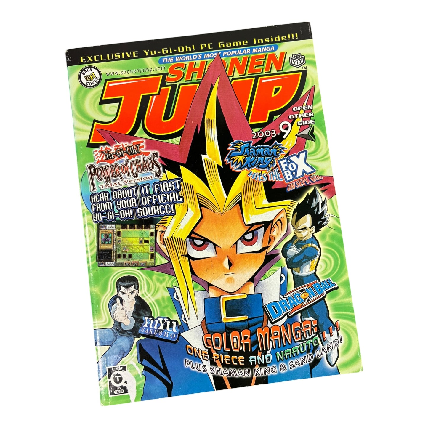 VTG SHONEN JUMP Magazine SEPTEMBER 2003 #9 PRE-OWNED