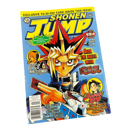 VTG SHONEN JUMP Magazine JANUARY 2004 #13 PRE-OWNED