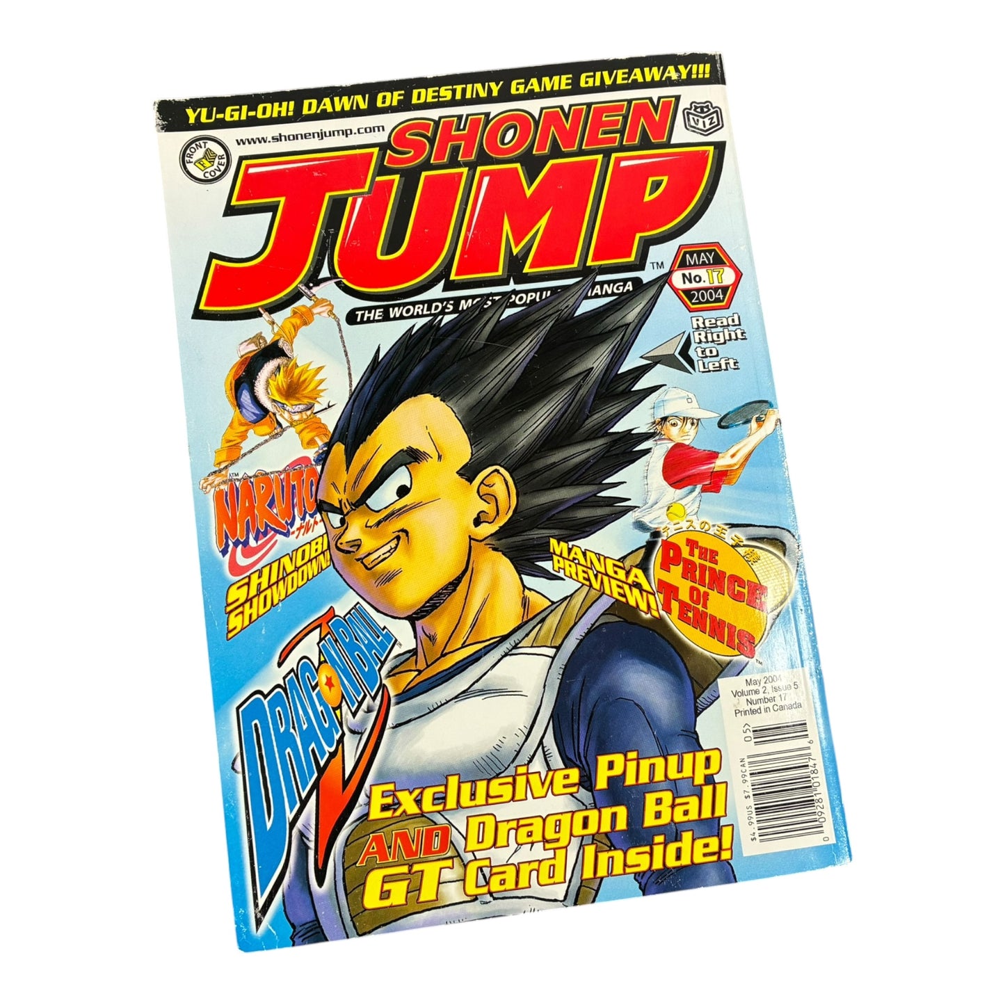 VTG SHONEN JUMP Magazine MAY 2004 #17 PRE-OWNED