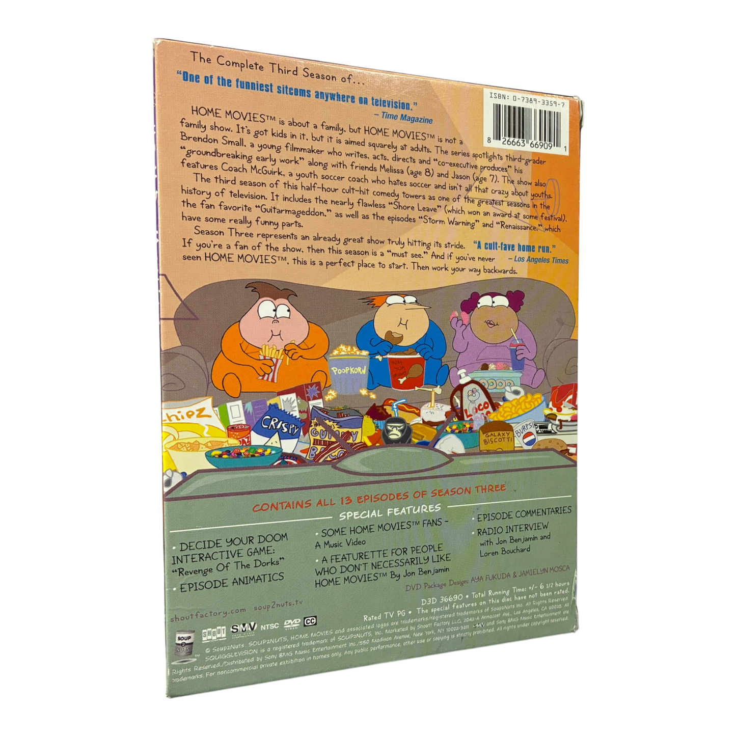 Home Movies - Season 3 DVD PRE-OWNED