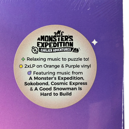 A Monster's Expedition + Earlier Adventures (Original Soundtrack) VINYL PRE-OWNED