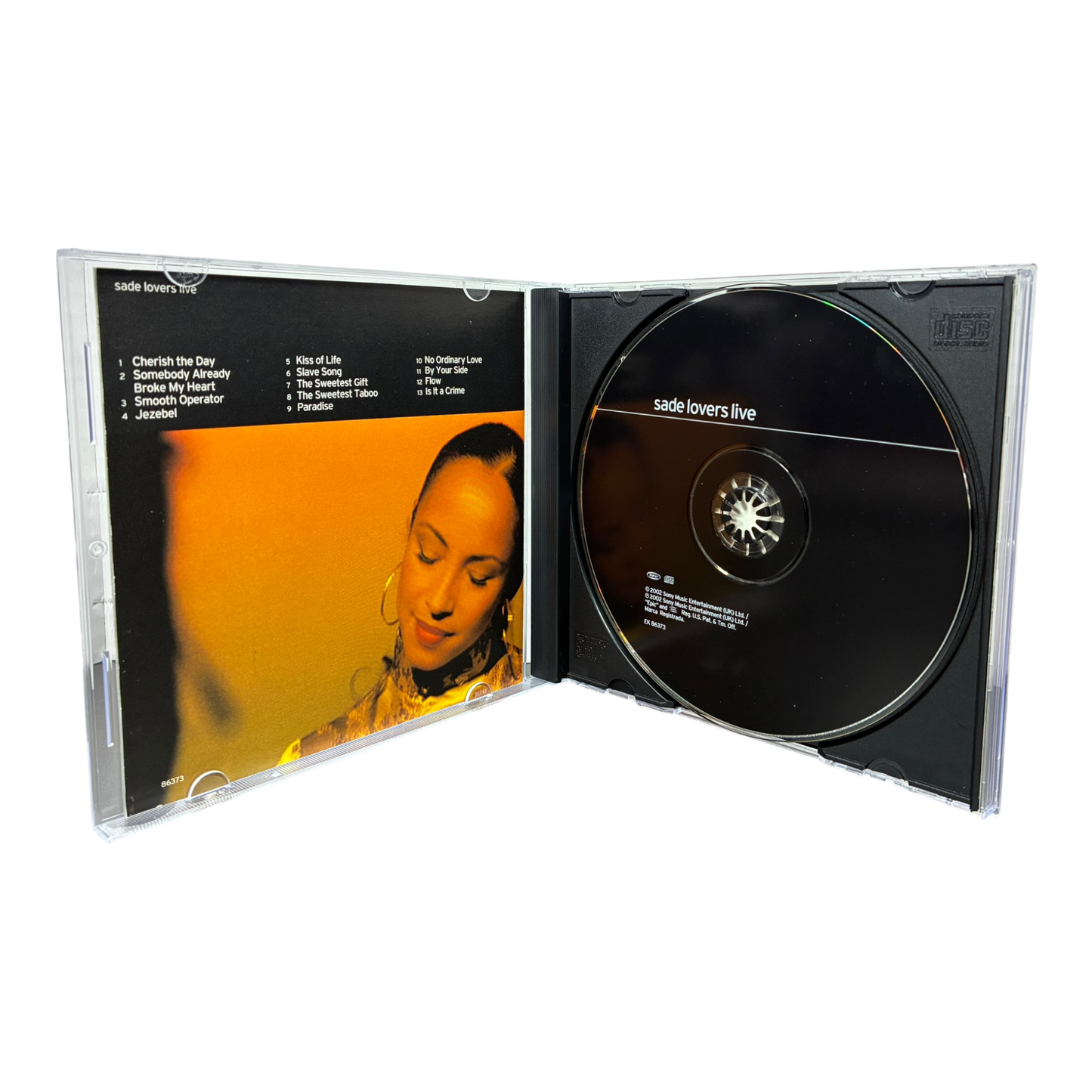Sade - Lovers Live CD PRE-OWNED