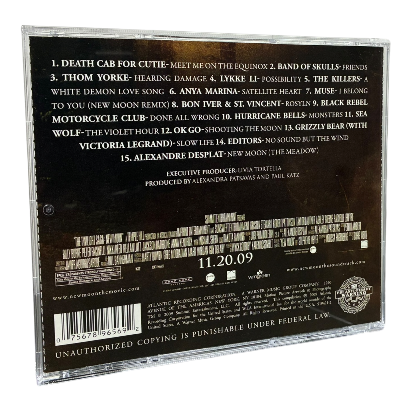 The Twilight Saga: New Moon (Original Motion Picture Soundtrack) CD PRE-OWNED