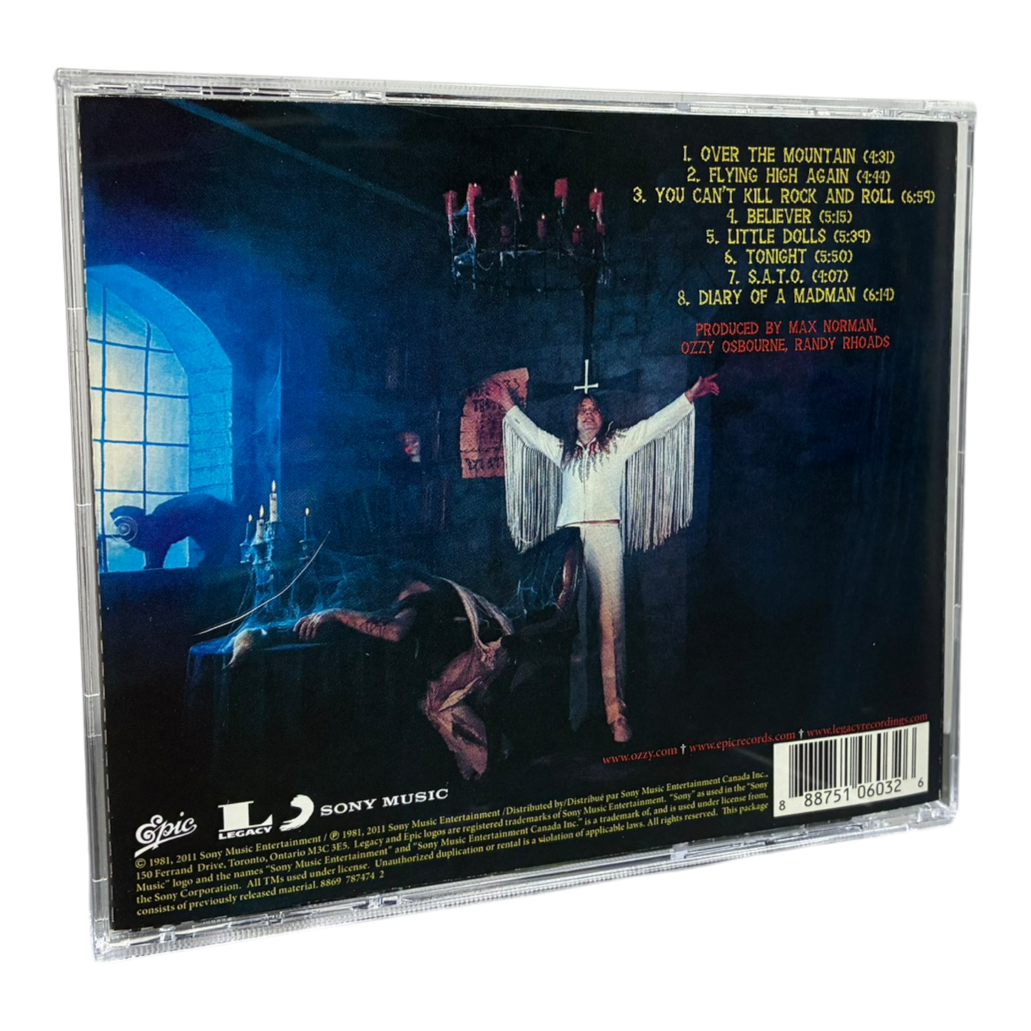 Ozzy Osbourne - Diary Of A Madman (2011 Remaster) CD PRE-OWNED