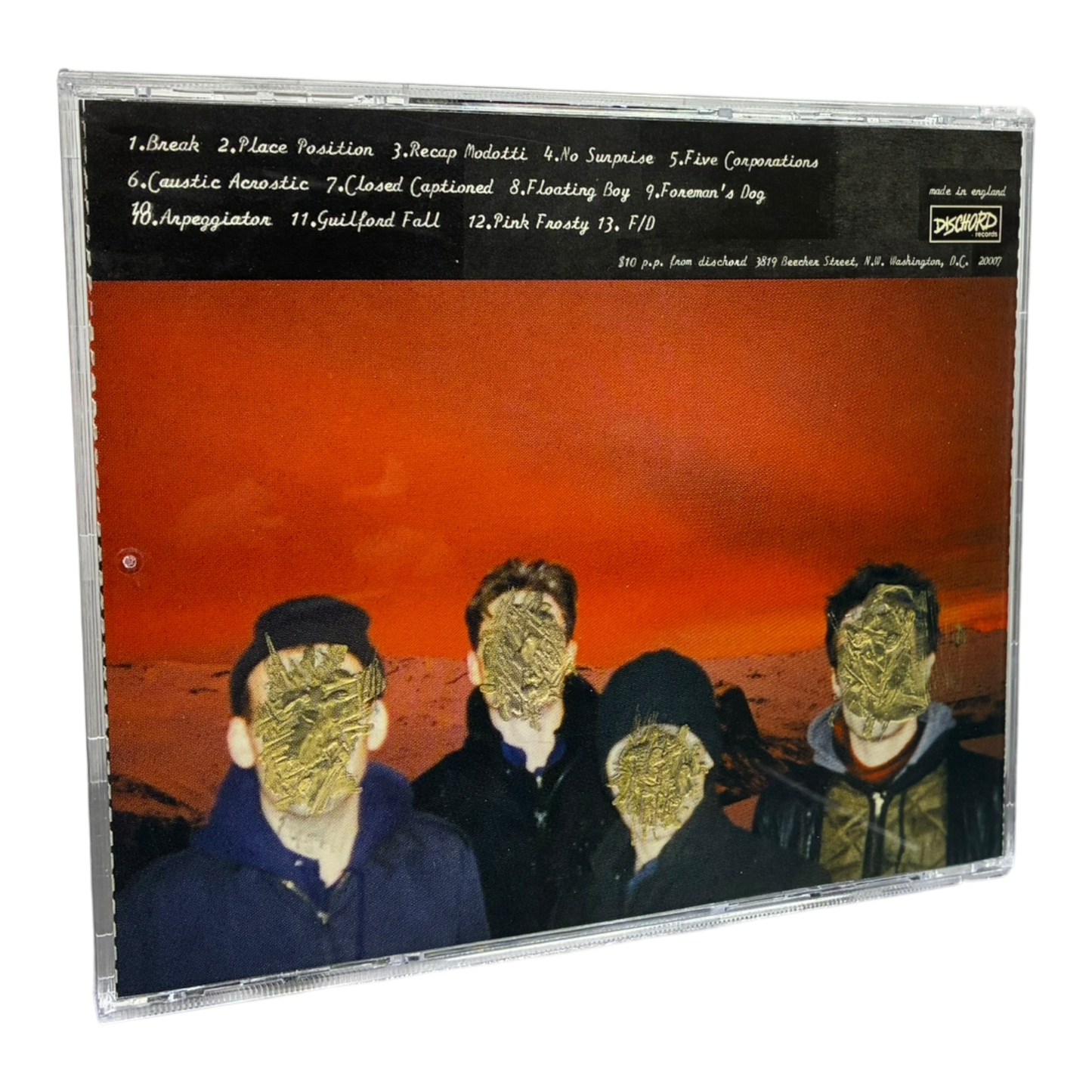 Fugazi - End Hits (Gold Disc) CD PRE-OWNED