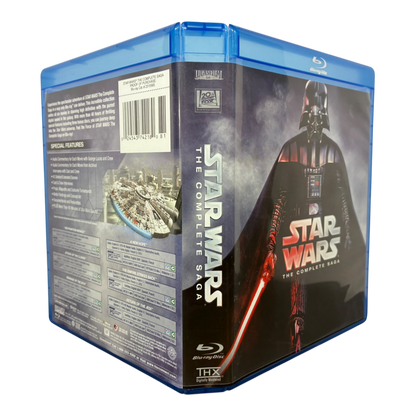 STAR WARS: The Complete Saga (1-6) BLU-RAY PRE-OWNED