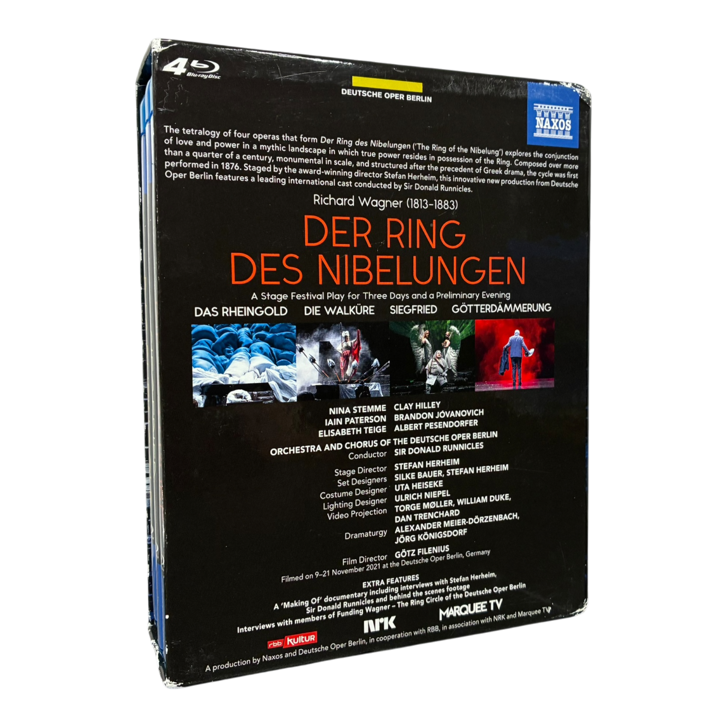 Albert Pesendorfer - Der Ring des Nibelungen ('The Ring of the Nibelung') BOX SET BLU-RAY PRE-OWNED