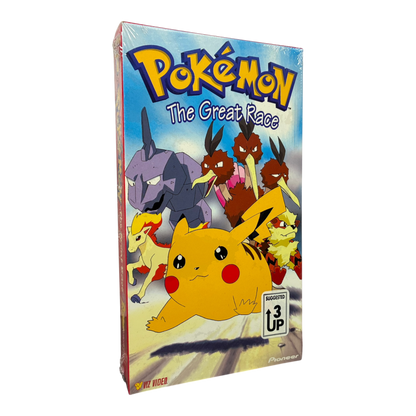 Pokémon - The Great Race VHS PRE-OWNED (SEALED)