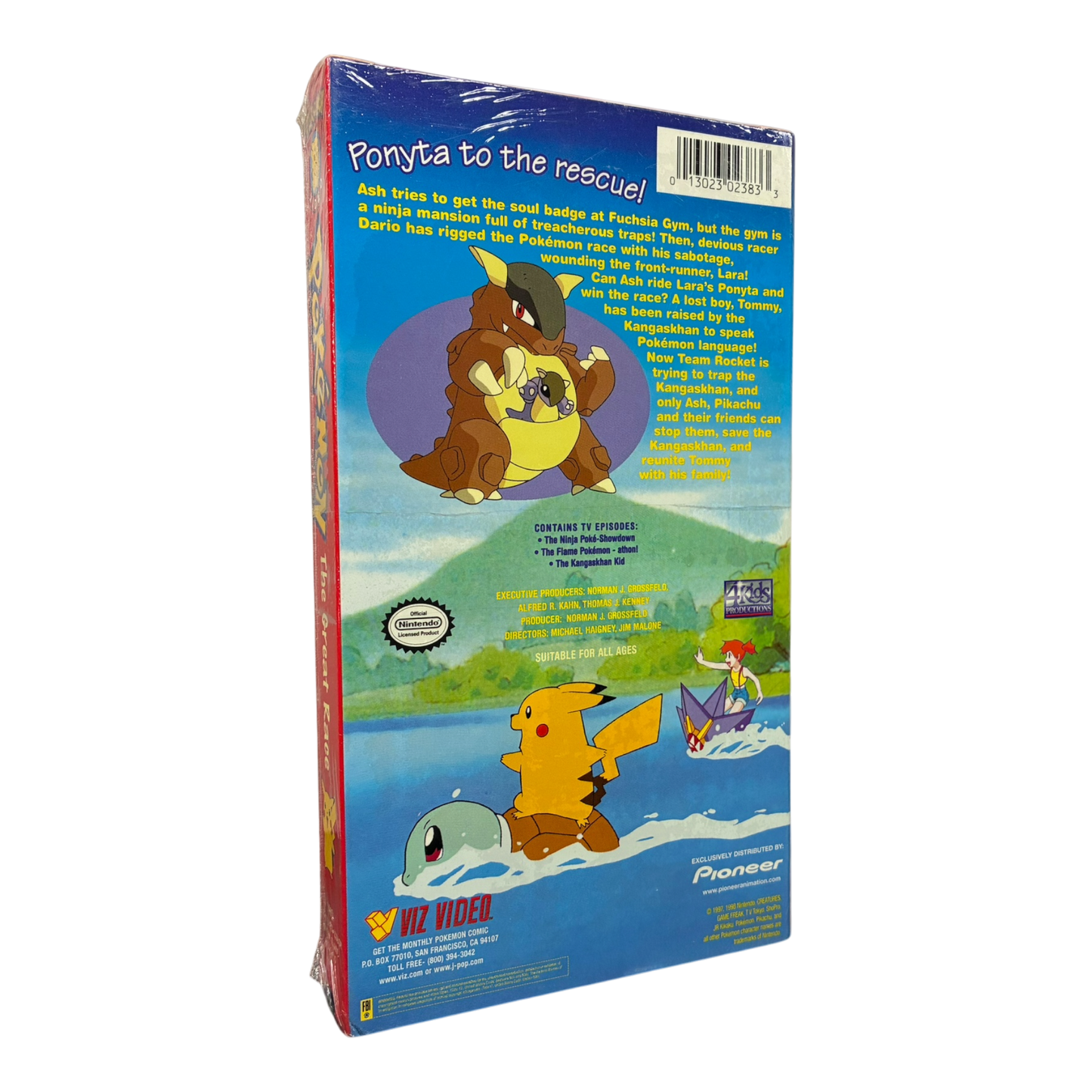 Pokémon - The Great Race VHS PRE-OWNED (SEALED)