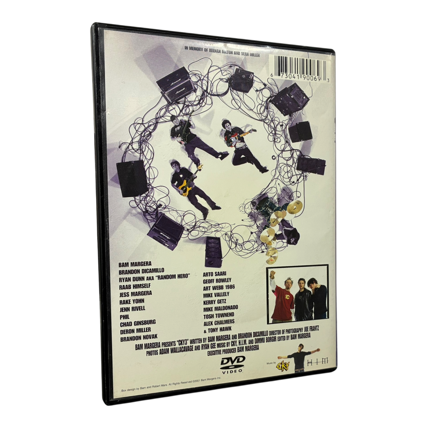 CKY 3 (Bam Margera & Brandon Dicamillo) DVD PRE-OWNED