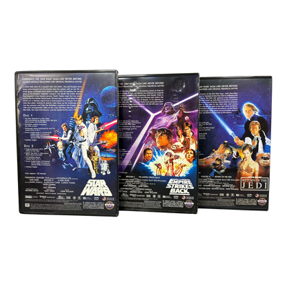 STAR WARS Trilogy w/ Original Theatrical Cuts (Limited Edition) DVD PRE-OWNED