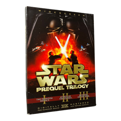 STAR WARS Prequel Trilogy (Limited Edition) DVD BOX SET PRE-OWNED