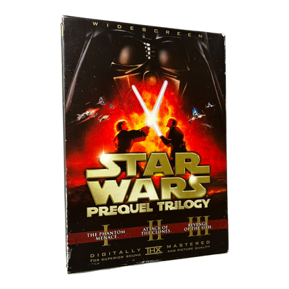 STAR WARS Prequel Trilogy (Limited Edition) DVD BOX SET PRE-OWNED