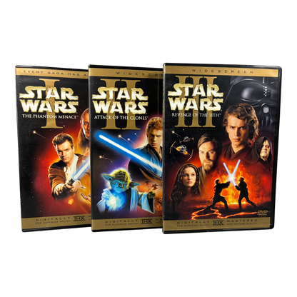 STAR WARS Prequel Trilogy (Limited Edition) DVD BOX SET PRE-OWNED