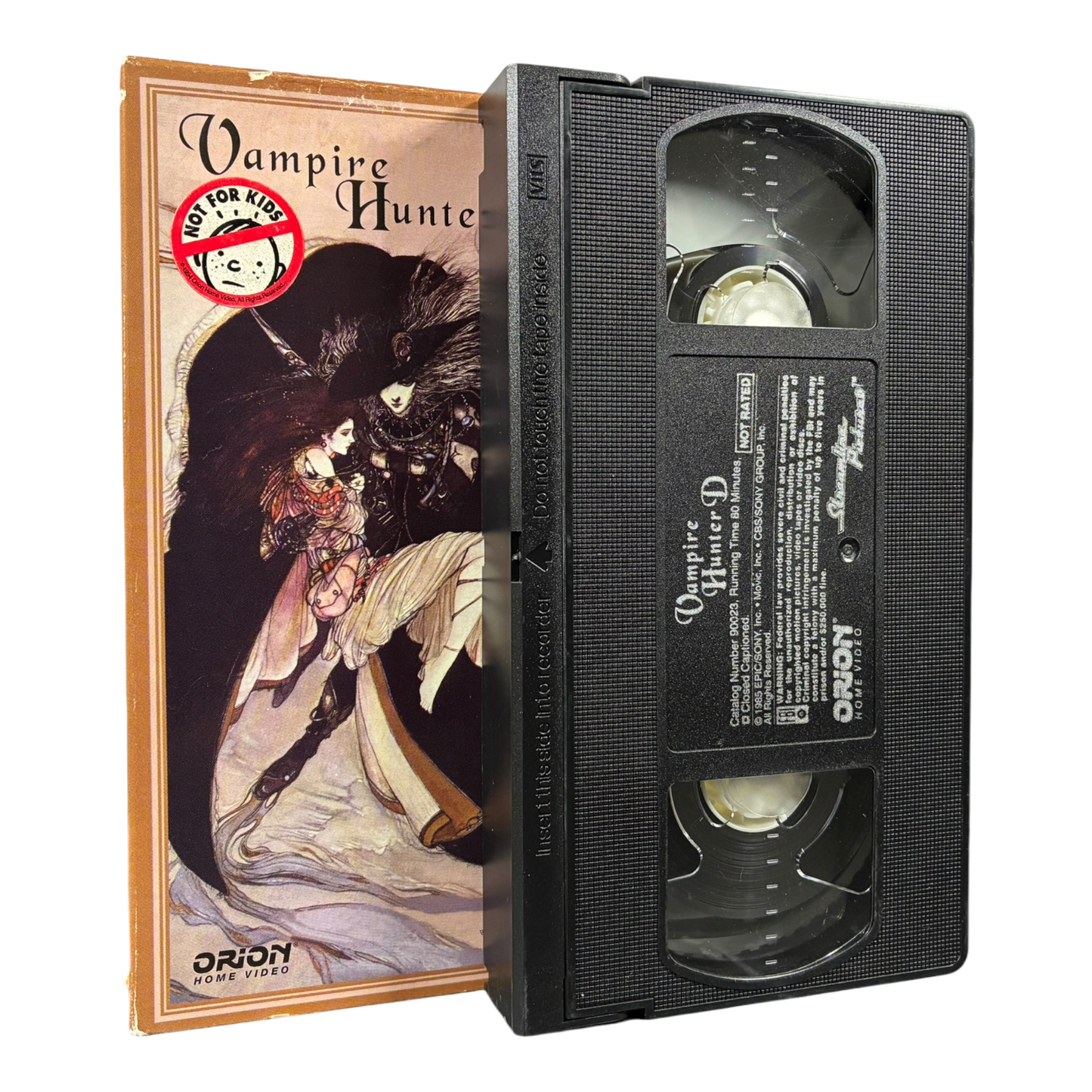 Vampire Hunter D VHS PRE-OWNED